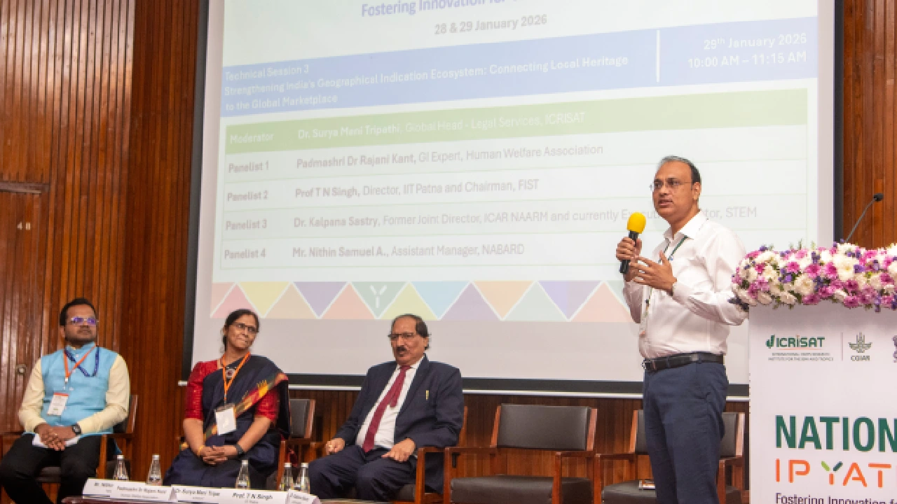 हैदराबाद में National IP Yatra 2026: ICRISAT में MSMEs और स्टार्टअप्स को मिला IPR और नवाचार समर्थन