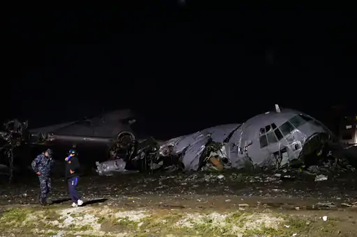 Army plane Crash Bolivia