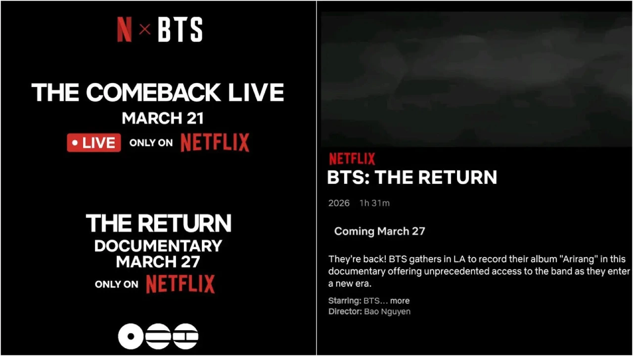BTS Comeback Show Netflix