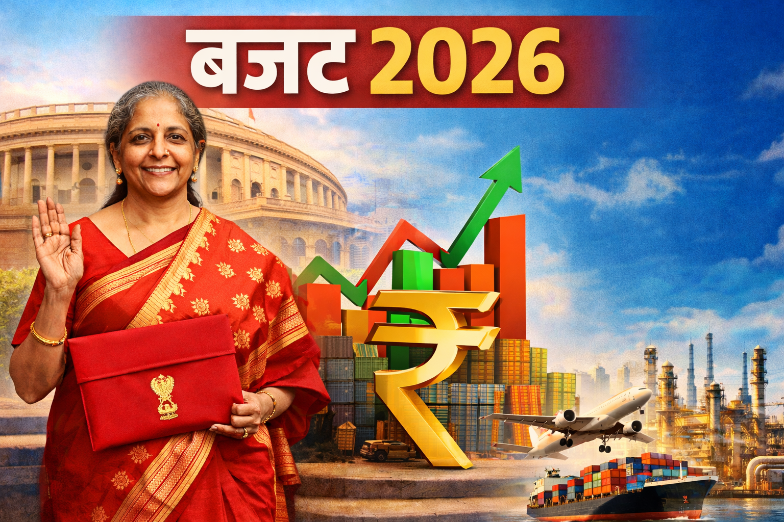 बजट 2026 : सुधारों, स्थिरता और निवेश पर सरकार का भरोसा