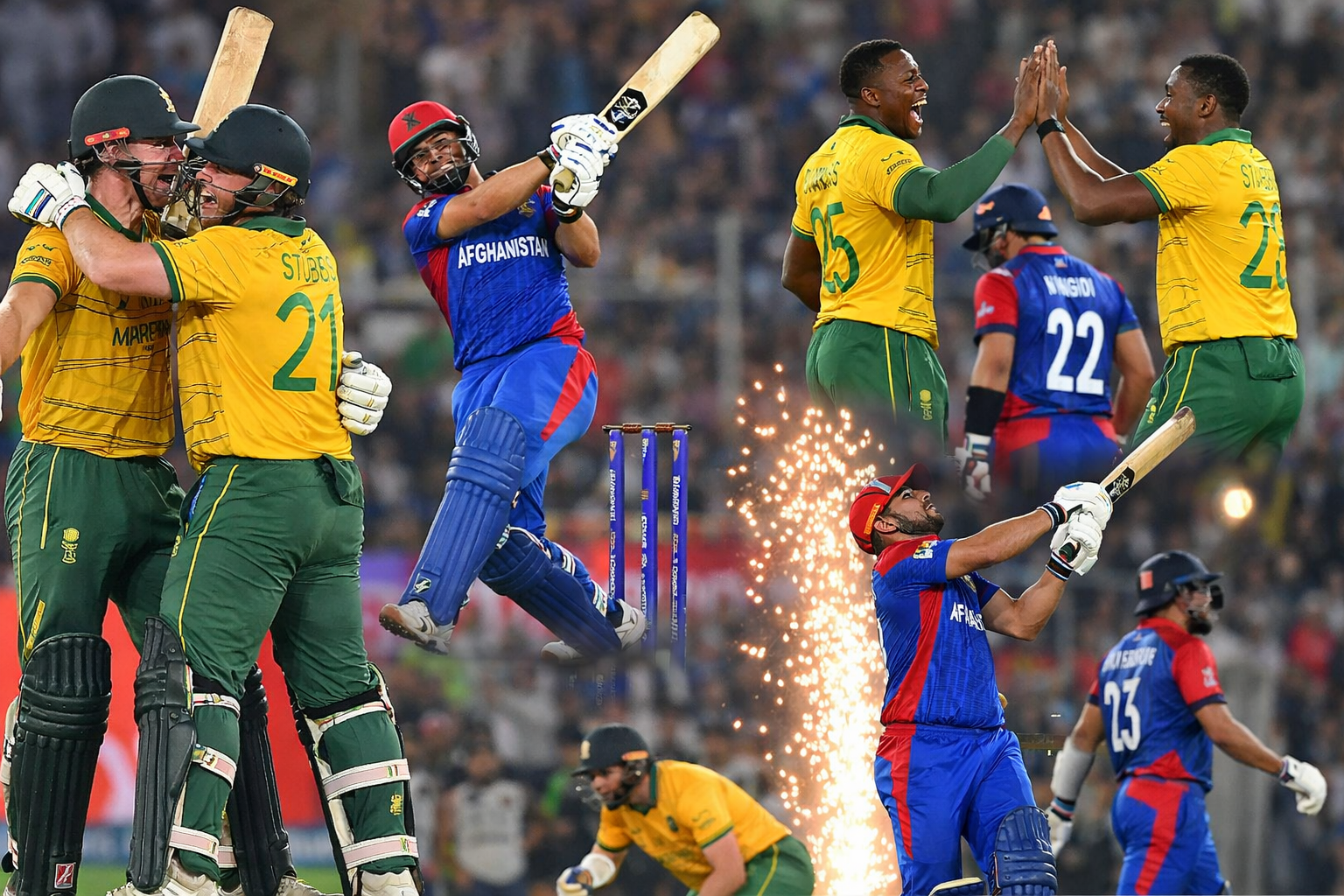 SA vs Afg टी20 वर्ल्ड कप 2026 हाइलाइट्स