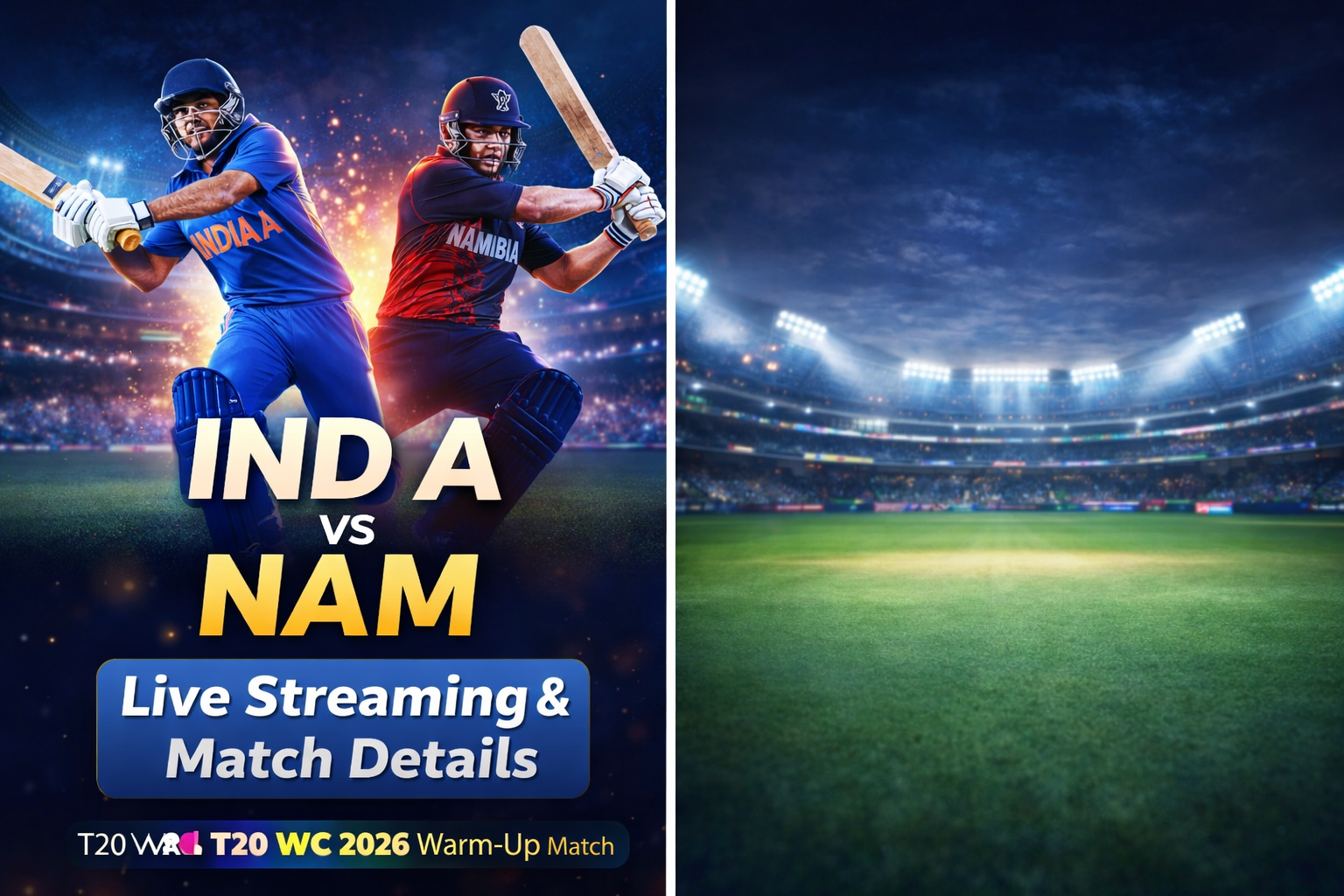 इंडिया ए VS नामीबिया लाइव स्ट्रीमिंग