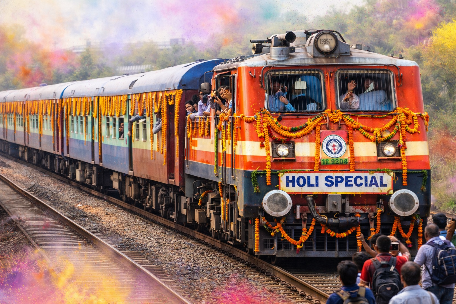 होली स्पेशल ट्रेन
