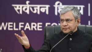 IT Minister Ashwini Vaishnav