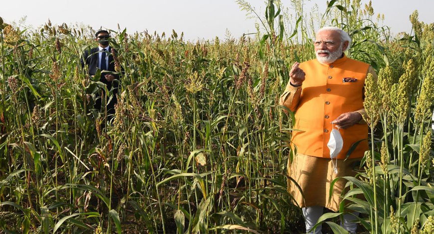 Millets with modi
