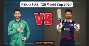 PAK vs USA T20 World Cup 2026 PAK vs USA T20 World Cup 2026