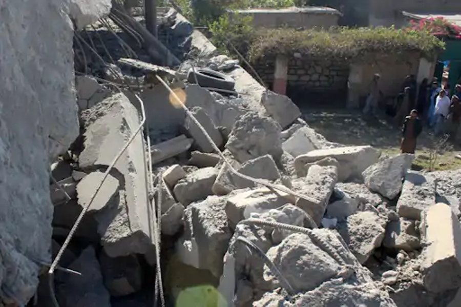 Pakistan carried out an airstrike in Afghanistan