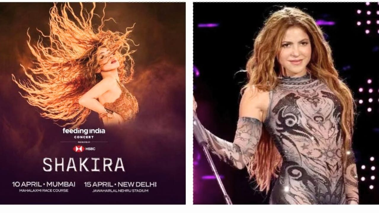 शकीरा इंडिया कॉन्सर्ट 2026