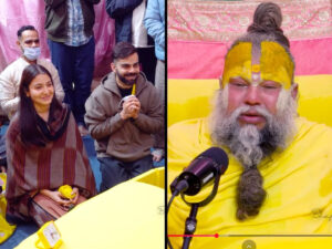 Virat-Anushka in Vrandavan