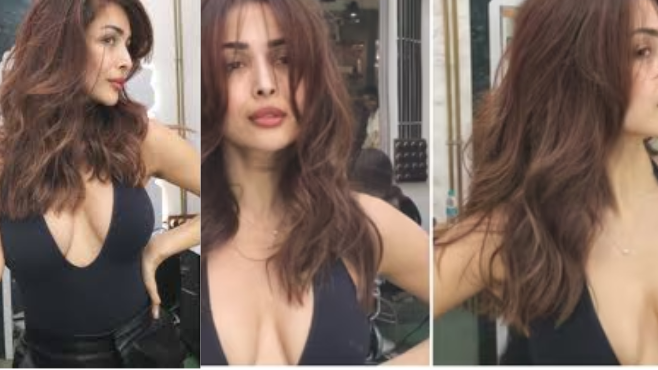 actress 1 2 malaika arora viral hairstyle