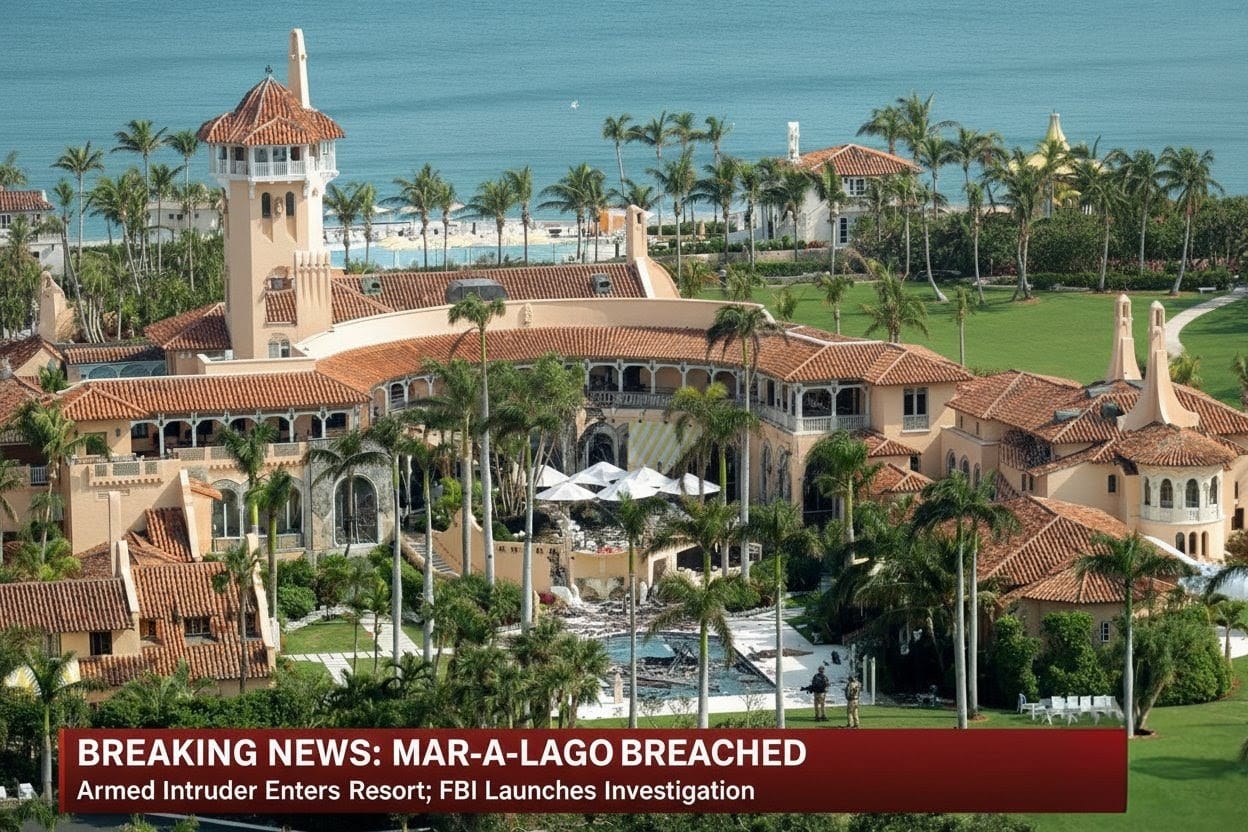 ट्रंप फ्लोरिडा रिजॉर्ट शूटिंग केस