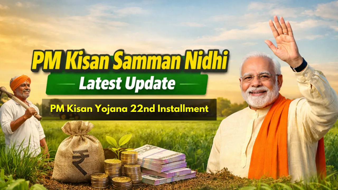 पीएम किसान योजना की 22वीं किस्त