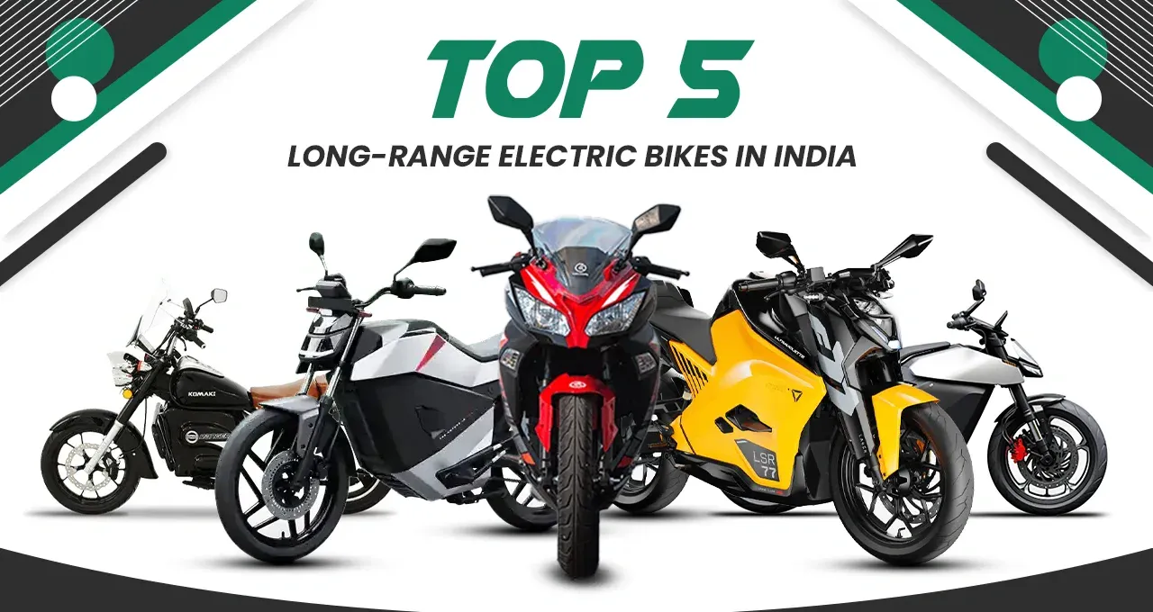 भारत में 2026 की टॉप 5 इलेक्ट्रिक बाइक