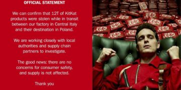 KitKat चॉकलेट से भरा ट्रक गायब