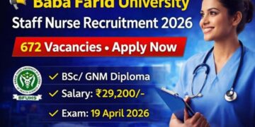 पंजाब नर्सिंग रिक्रूटमेंट 2026