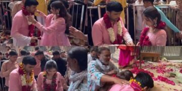 Banke Bihari Temple वृंदावन के Banke Bihari Temple में रिंग सेरेमनी! आस्था बनाम VIP कल्चर पर फिर उठा बड़ा सवाल