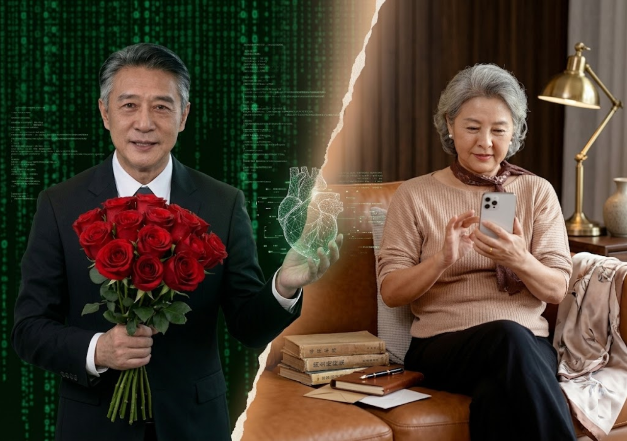 China grandma AI love story