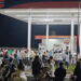 Crowds at Petrol Pumps
