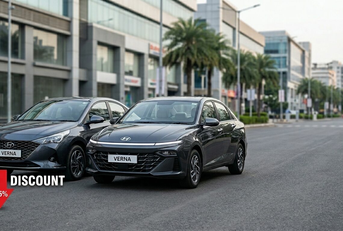 Hyundai Verna 2026 फेसलिफ्ट और प्री‑फेसलिफ्ट मॉडल