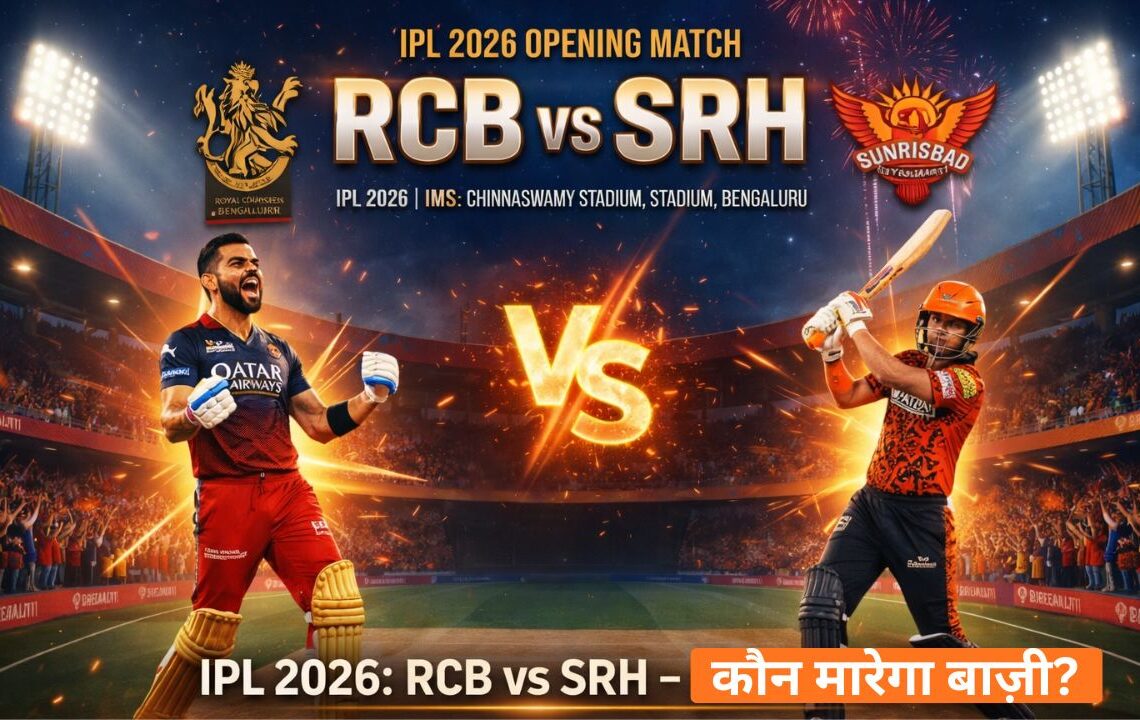 IPL 2026: RCB vs SRH – कौन मारेगा बाज़ी?