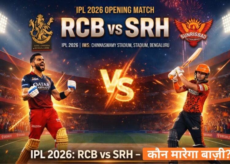 IPL 2026 RCB vs SRH – कौन मारेगा बाज़ी IPL 2026: RCB vs SRH – कौन मारेगा बाज़ी?