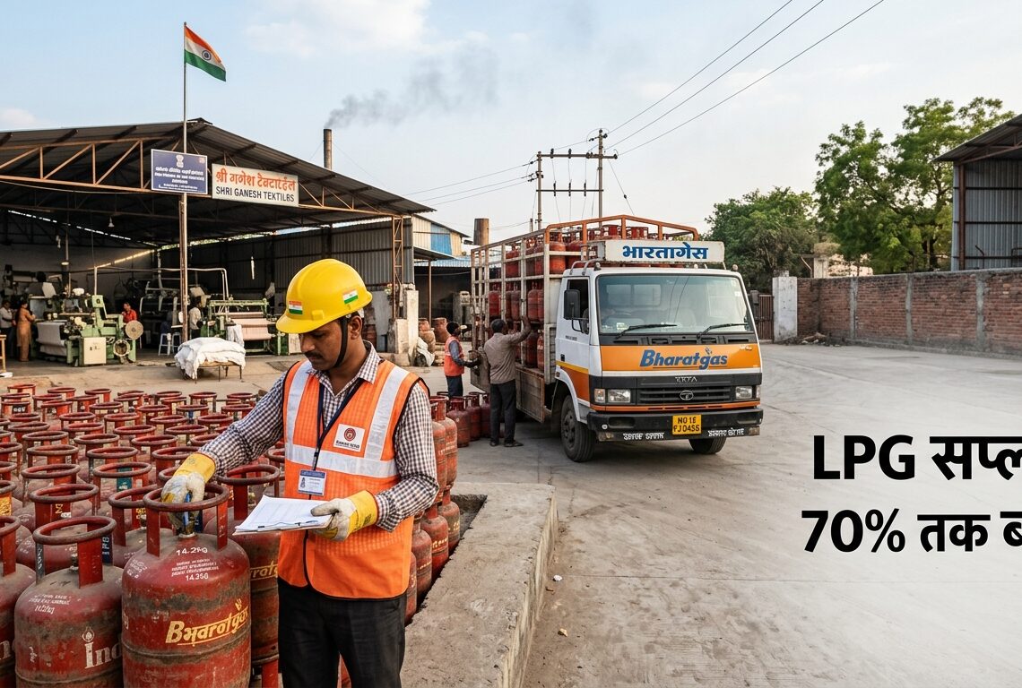 LPG सप्लाई में बड़ा फैसला