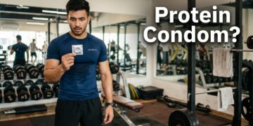 Influencer holding condom 202603311241 Protein Condom