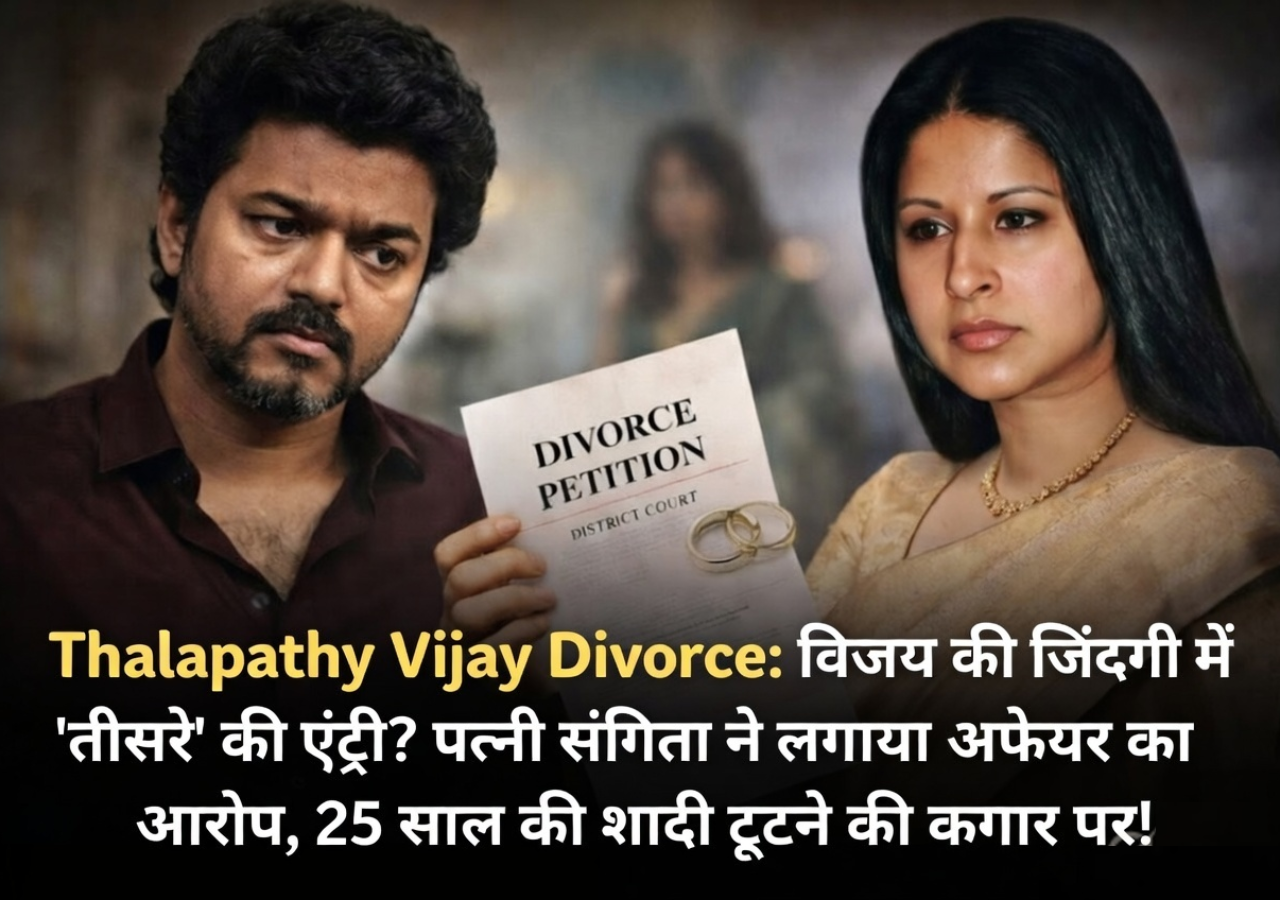 Thalapathy Vijay divorce