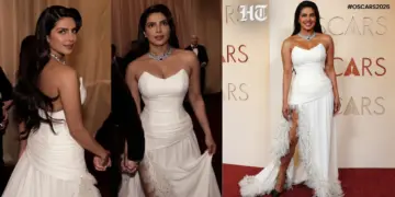 Oscars 2026 में Priyanka Chopra का Dior गाउन वायरल लुक और पावर कपल मोमेंट