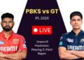 PBKS vs GT