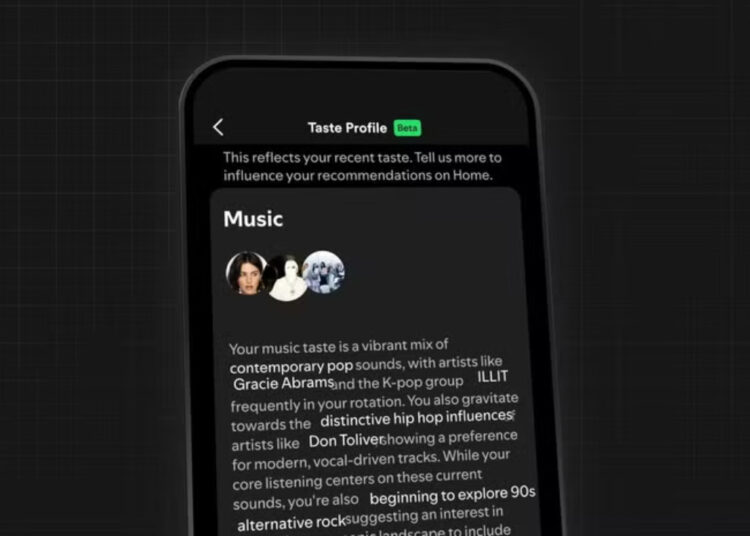 Spotify का नया Taste Profile फीचर