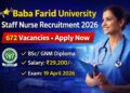 Punjab Nurse Recruitment 2026: 672 पदों पर भर्ती, जानें 5 जरूरी डिटेल