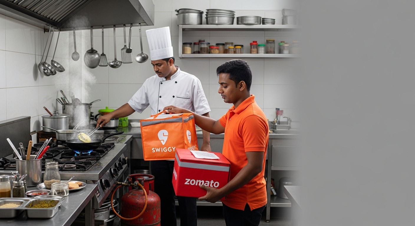 LPG की कमी का फ़ूड डिलीवरी पर असर सीमित,