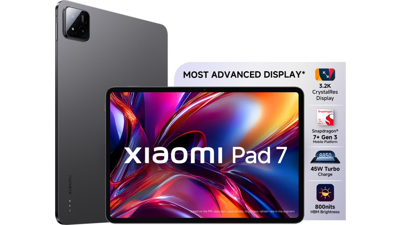 Xiaomi Pad 7 – बजट में दमदार 12 इंच टैबलेट
