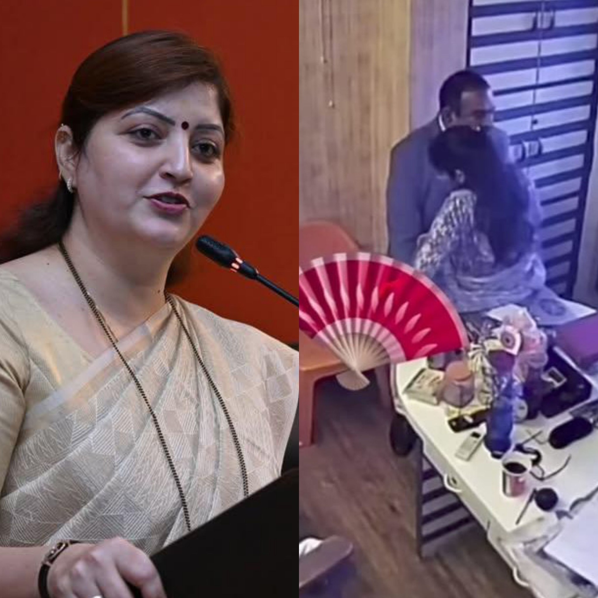 rupali chakankar and ashok kharat ke sth video