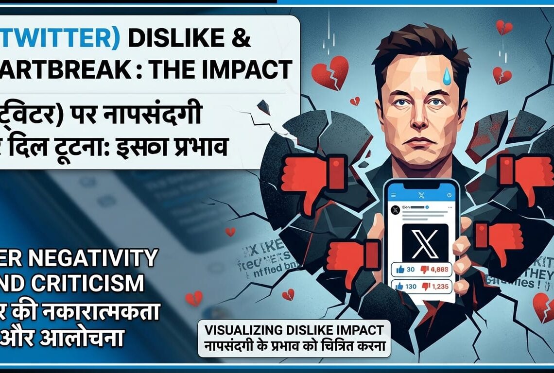 X नया डिसलाइक फीचर