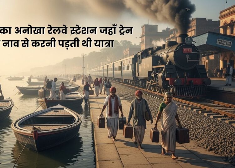 भारत का अनोखा रेलवे स्टेशन जहाँ ट्रेन के बाद नाव से करनी पड़ती थी यात्रा