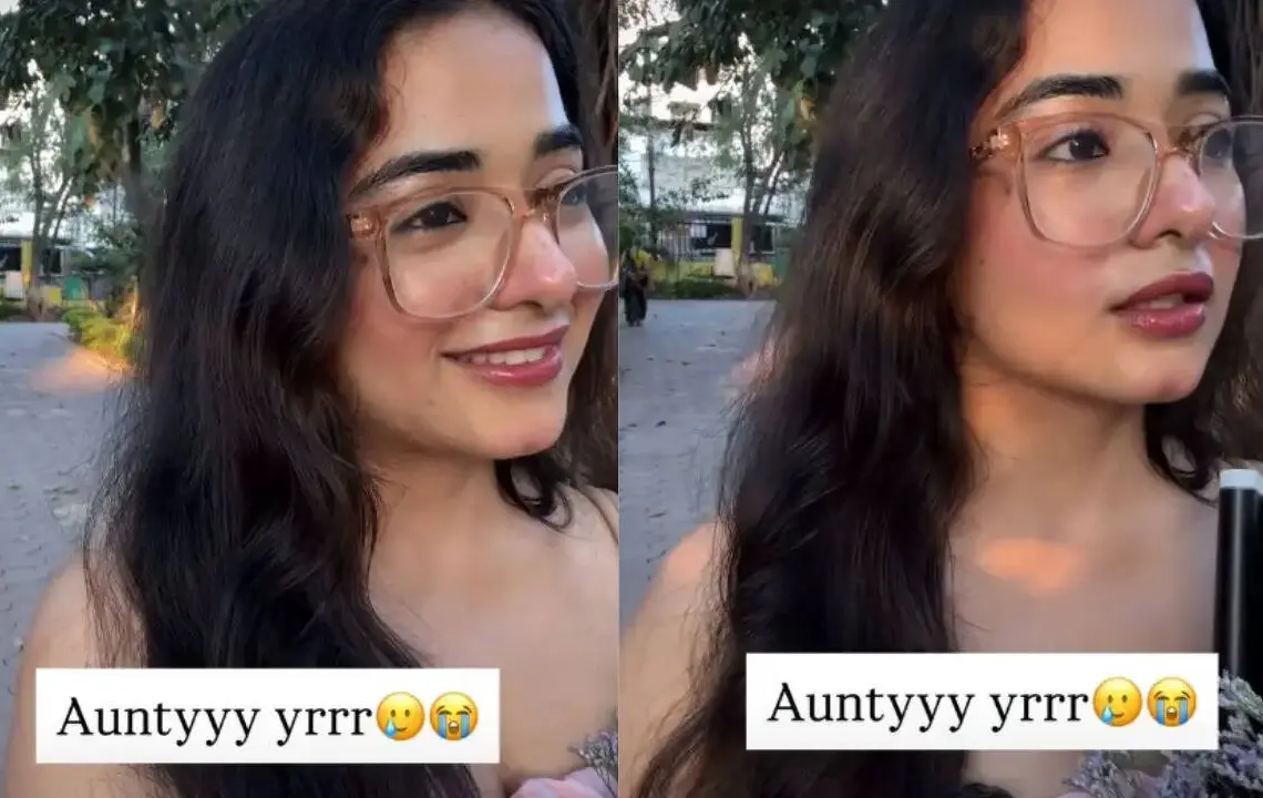 रील शूट के दौरान महिला ने इन्फ्लुएंसर अंजलि झा को दी नसीहत