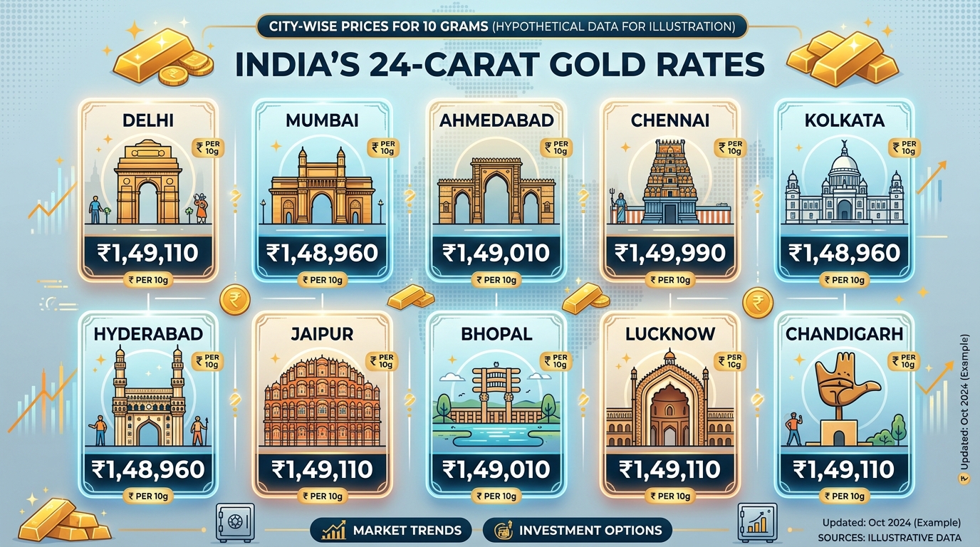 24 कैरेट सोने का रेट (आज का भाव)