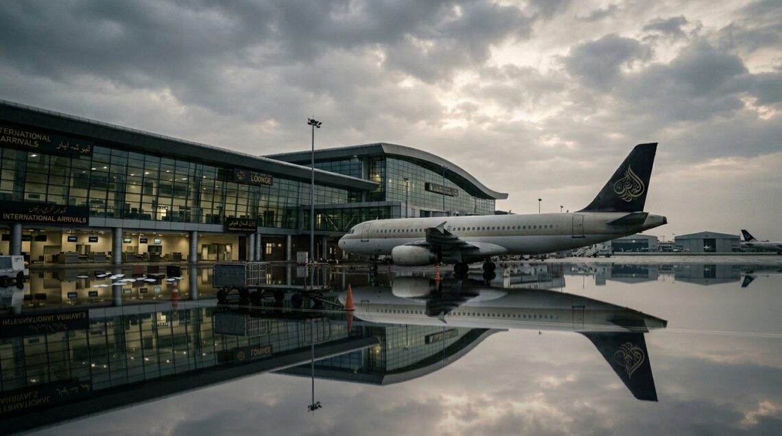 Airport terminal with 202604041719 1 Pakistan पर United Arab Emirates का दबाव: $3.5 Billion कर्ज और लाखों मजदूरों का भविष्य संकट में