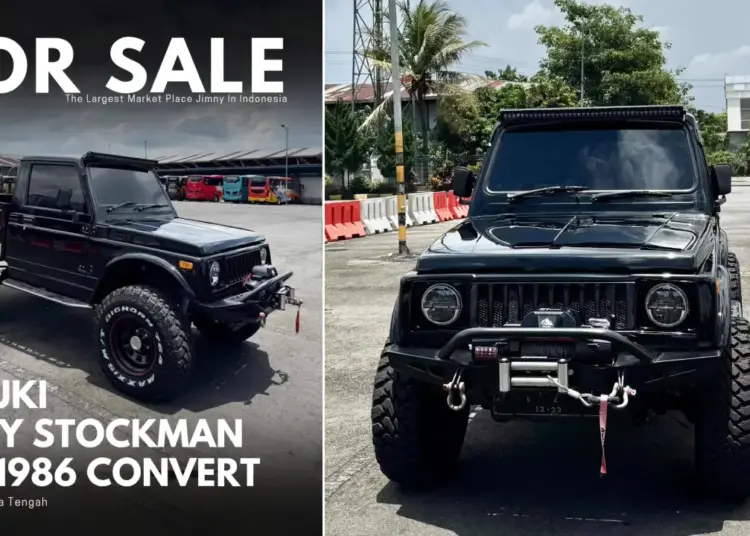 Classic Suzuki Jimny बना माइक्रो पिकअप ट्रक Indonesia