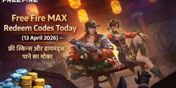 Garena Free Fire Redeem Codes 13 April 2026