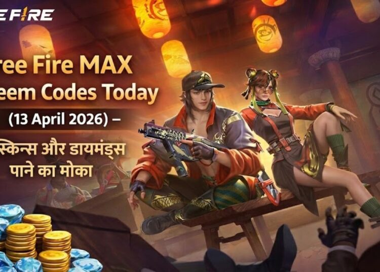 Garena Free Fire Redeem Codes 13 April 2026
