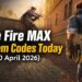 Free Fire MAX Redeem Codes Today (20 April 2026) – फ्री स्किन्स, वेपन्स और Rewards कैसे पाएं