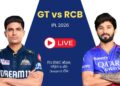 GT vs RCB