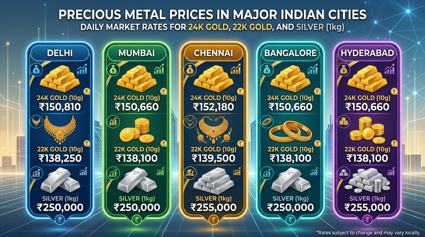 Gold and Silver Prices in Major Cities April 7, 2026