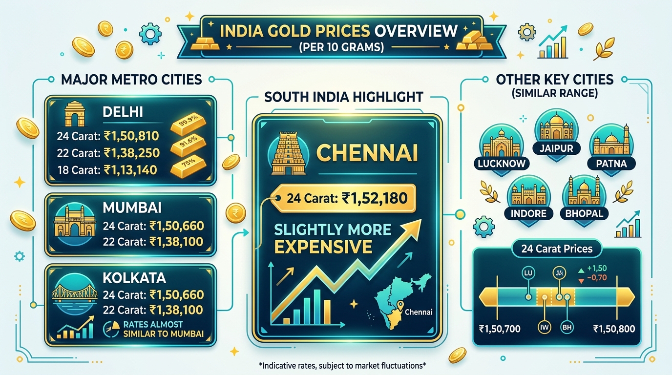सोने और चांदी के लेटेस्ट रेट