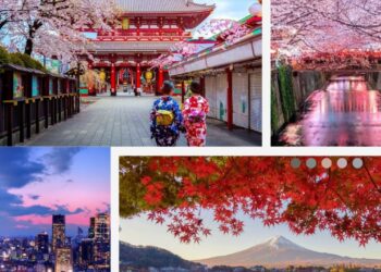 जापान रोमांटिक डेस्टिनेशन