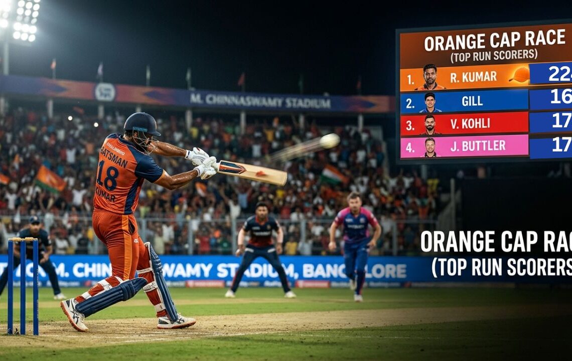 IPL 2026 ऑरेंज कैप रेस
