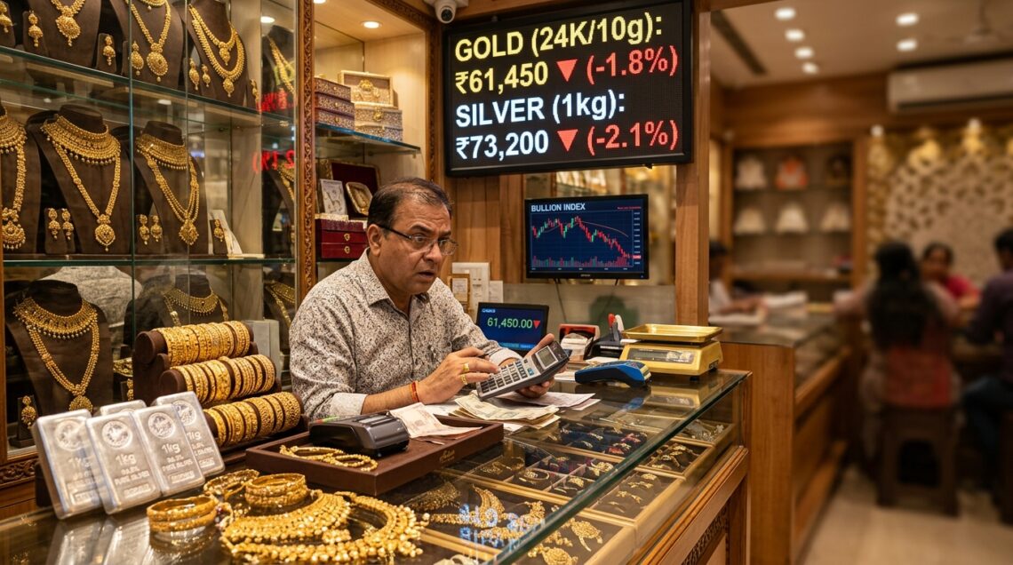 Indian jewelry shop 202604031229 सोना और चांदी